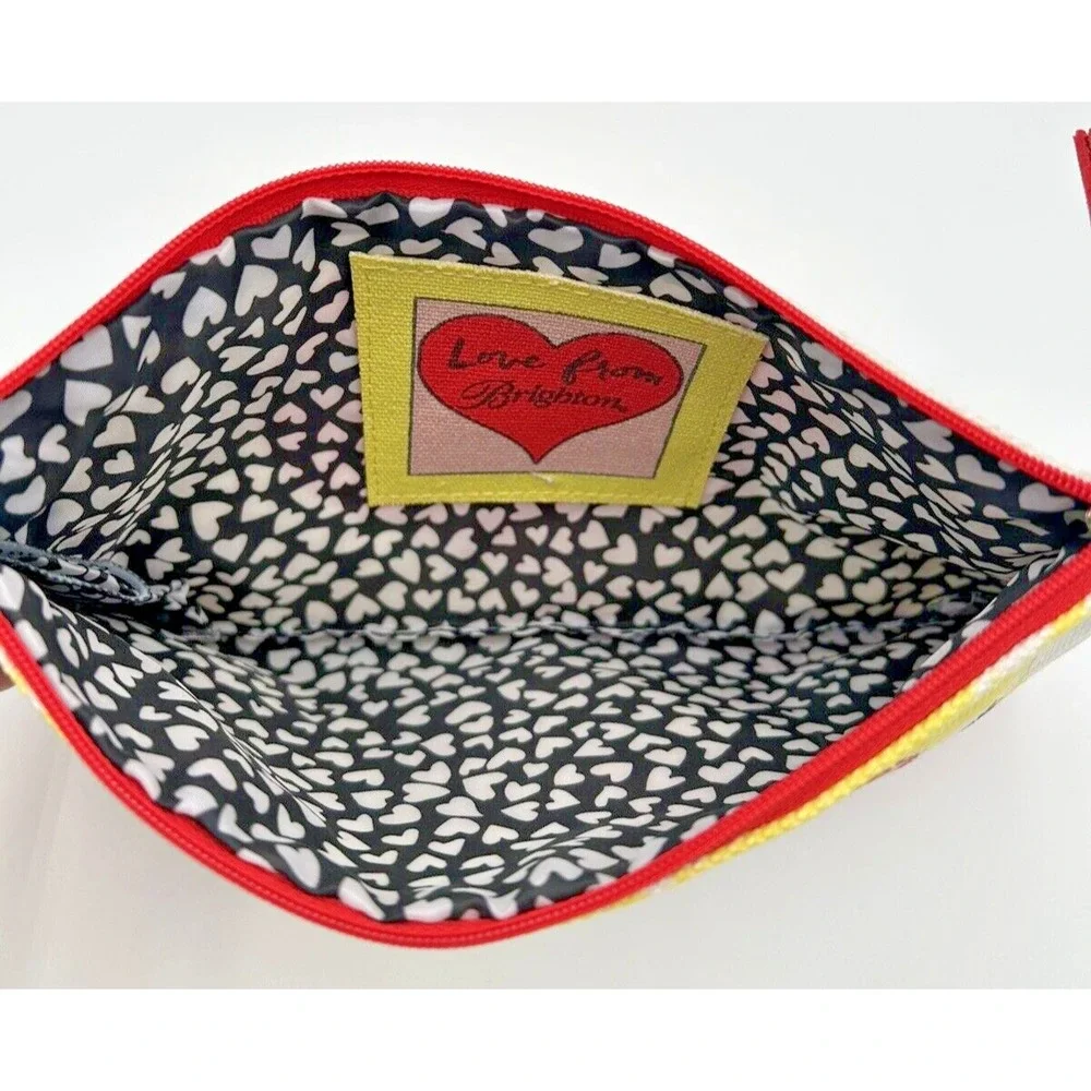 Brighton Make Up Bag Pouch Cosmetic Zipper‎ Fashionista 2018 Love Tom Clancy Art